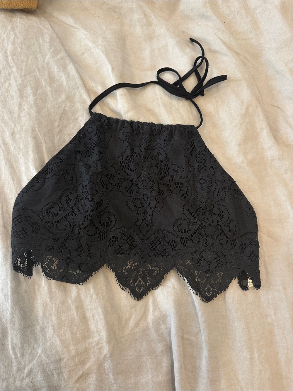 For Love and Lemons halter crop top